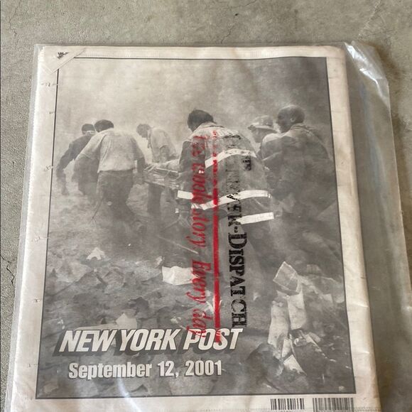 New York Post 9/11 Special Edition Newspaper - Picture 3 of 3